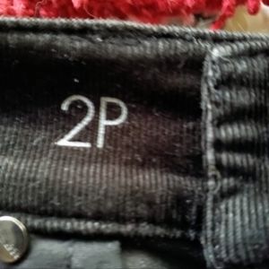 Ann Taylor Black Corduory Pants